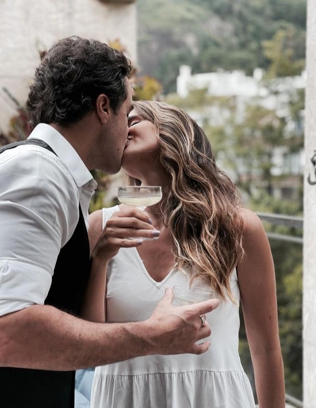 Casamento de Joaquim Lopes e Marcella Fogaça (Foto: Reprodução/ Instagram)