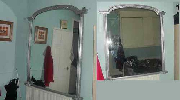 Espelho seria responsável por atividades sobrenaturais na casa (Foto: Reprodução)