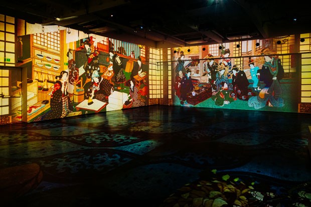 Japan House recebe exposição imersiva pela arte japonesa (Foto: Marina Melchers/Divulgação)