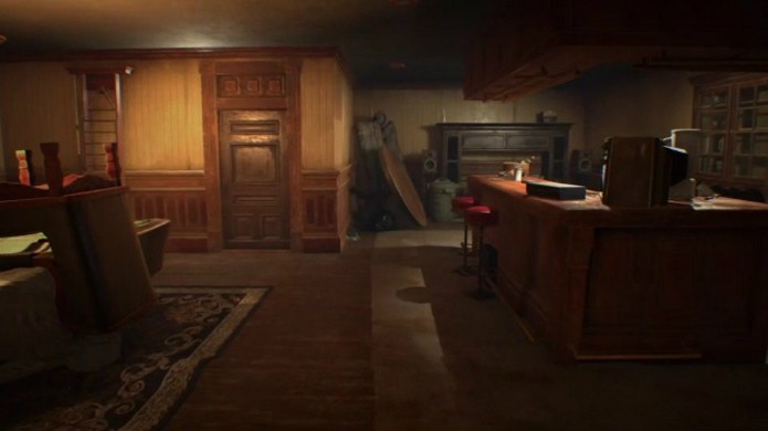 Sala de recreação na mansão de Resident Evil 7 é bem diferente de outros locais já mostrados (Foto: Reprodução/Rely on Horror)