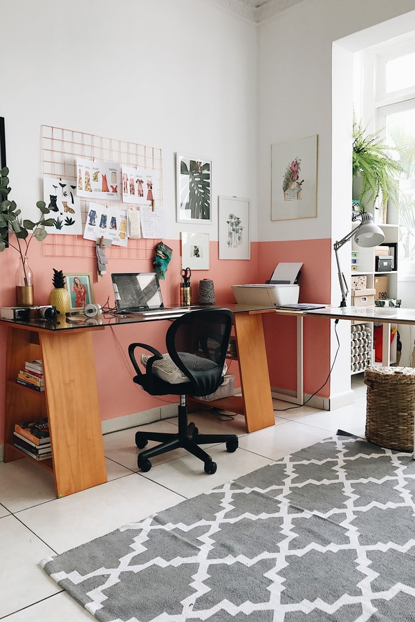 Home office: como escolher as cores para o escritório em casa (Foto: Reprodução )