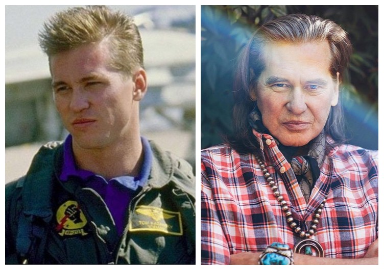 Val kilmer is shown breaking down in the trailer for his new movie val as h...