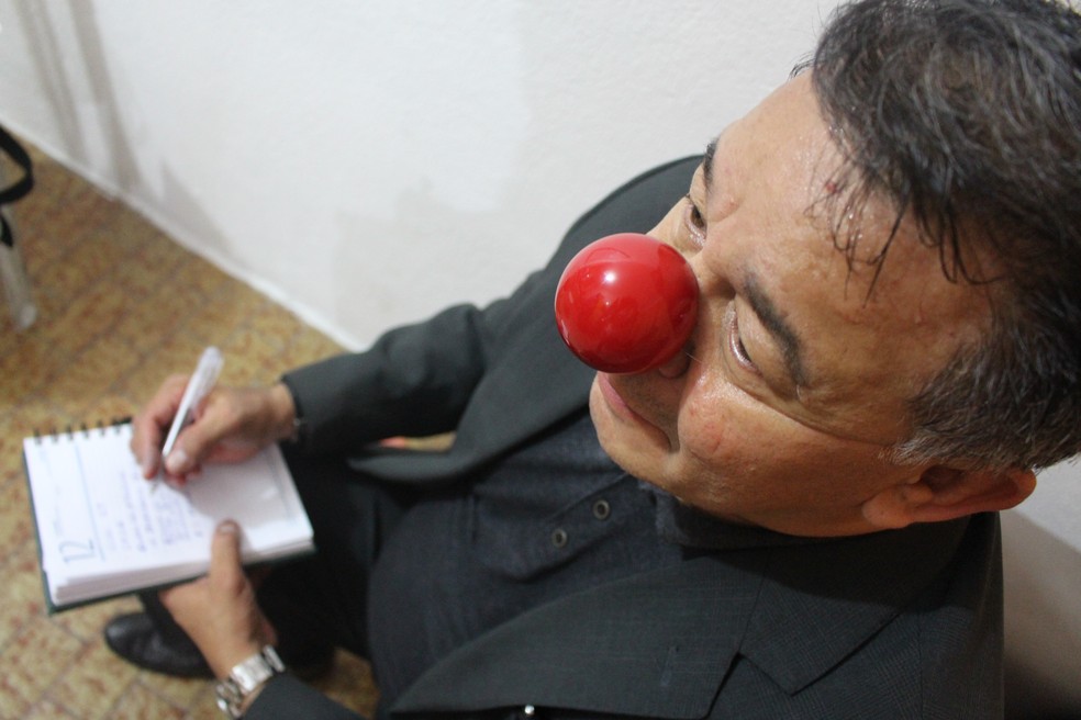 Marcos GÃ³es esteve em Sorocaba para uma palestra  â Foto: Matheus Fazolin/G1