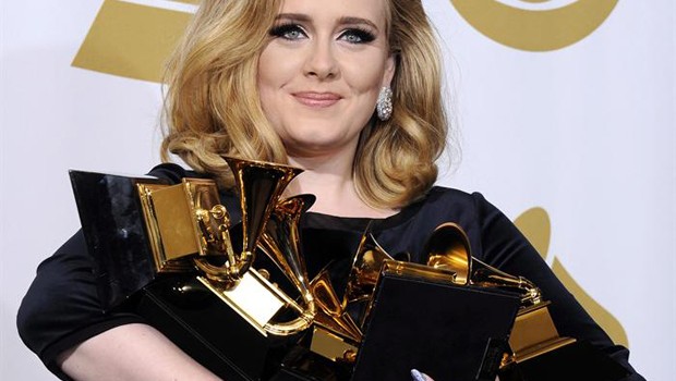 Adele Grammy (Foto: Agência Efe)