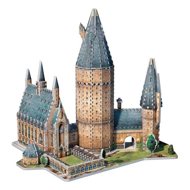 Quebra-cabeça 3D de Harry Potter recria diversos cenários dos filmes (Foto: Divulgação)