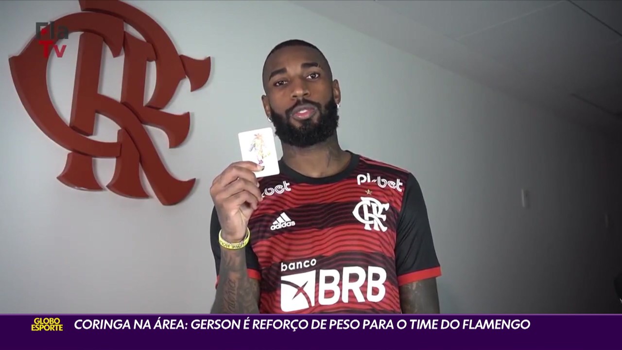 Coringa na &aacute;rea: Gerson &eacute; refor&ccedil;o de peso para o time do Flamengo