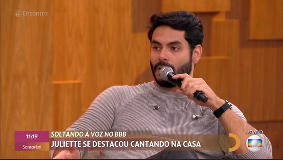 Rodolffo exige primeira parceria musical com Juliette: 'Fui eu quem a descobriu' — Foto: TV Globo