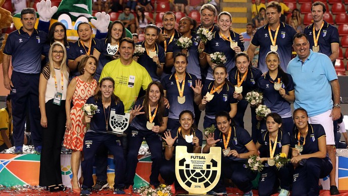 Brasil é campeão universitário de futsal na chave feminina (Foto: Divulgação)