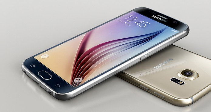 Galaxy S6 possui 5,1 polegadas com resolução QHD e proteção Gorilla Glass 4 (Foto: Divulgação/Samsung)