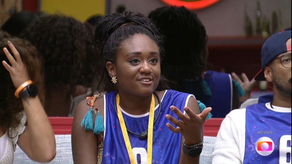 Sarah Aline é a nova Líder do BBB 23 — Foto: Globo
