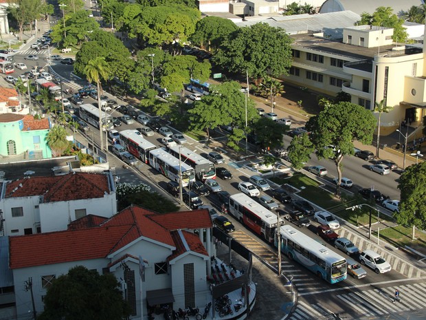 João Pessoa é uma das cidades paraibanas que municipalizaram a gestão do trânsito (Foto: Ricardo Oliveira / G1)