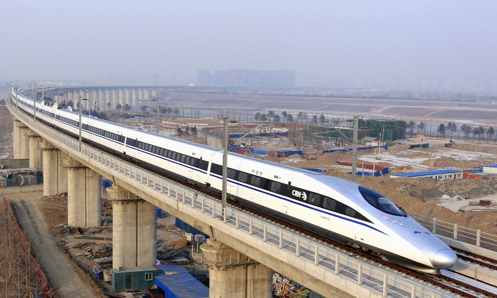 China inaugura maior linha de trem de alta velocidade no mundo ...