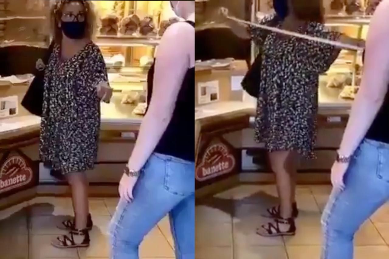 Vídeo de mulher tirando fita métrica da bolsa viraliza nas redes sociais (Foto: Reprodução/Twitter)