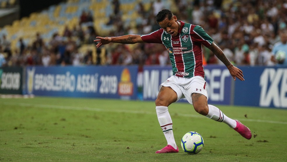 Orinho, em ação pelo Fluminense — Foto: Lucas Merçon/Fluminense FC