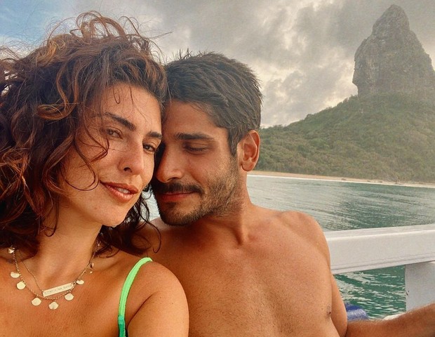 Fernanda Paes Leme e o namorado, Victor Sampaio (Foto: Reprodução/Instagram)