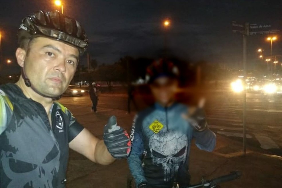 O policial militar Daniel Akira Shimamura, de 43 anos, chegou a ser socorrido, mas não resistiu aos ferimentos — Foto: Facebook /Reprodução