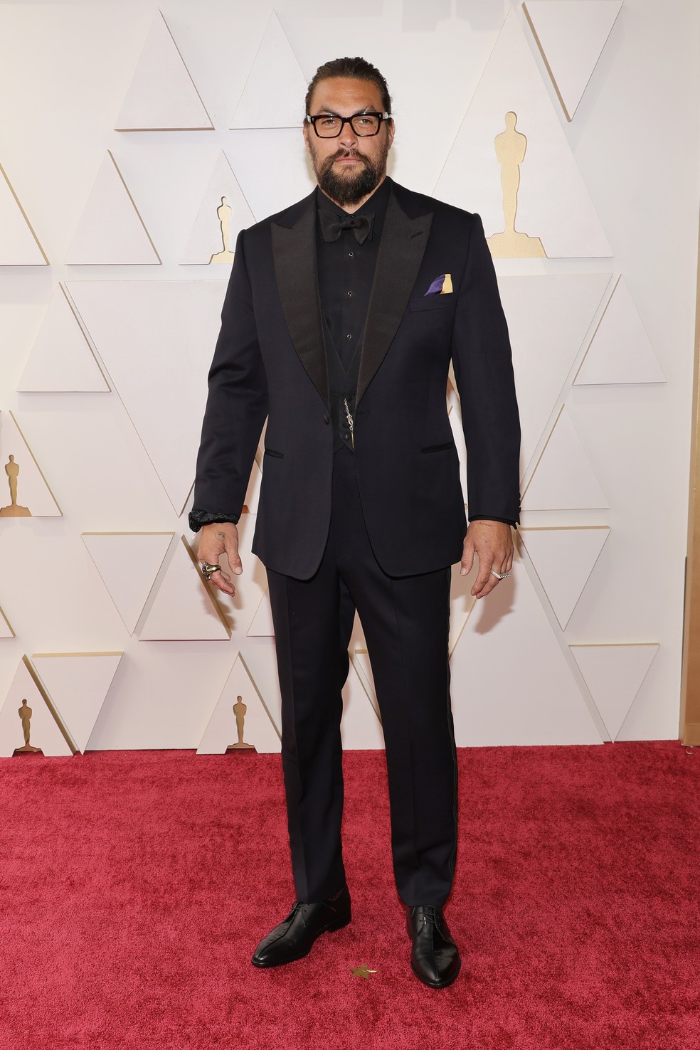 Oscar 2022: Jason Momoa  — Foto:  Mike Coppola/Getty Images
