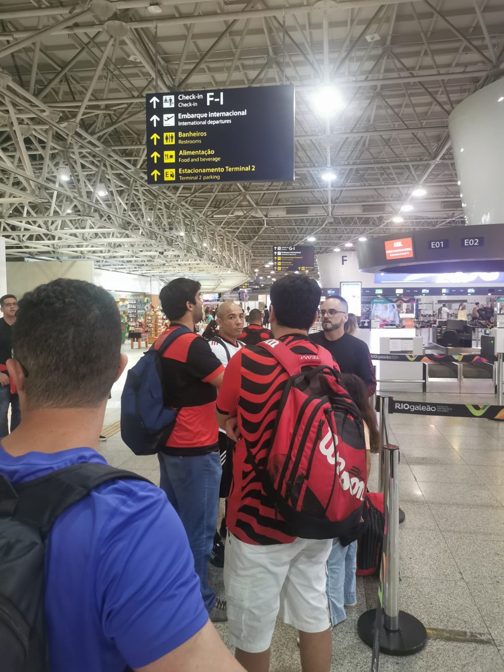 Jos&eacute; Aldo n&atilde;o conseguiu embarcar para Guayaquil assistir a Flamengo x Athletico-PR &mdash; Foto: Reprodu&ccedil;&atilde;o