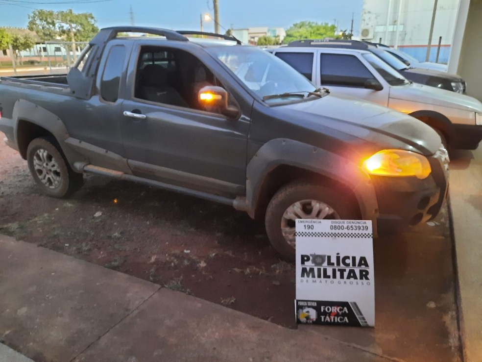 Carro em que empresário viajava com droga