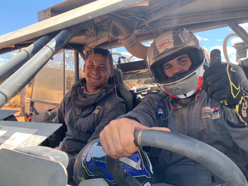 Fábio Cadasso e Artur de Carvalho serão os representantes do Maranhão, nos UTVs, no 28º Sertões — Foto: Dilvugação