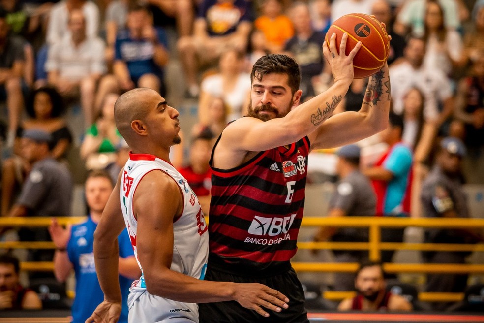 Franca x Flamengo, pelo 1º turno do NBB 2019/2020, no Pedrocão, em Franca — Foto: Marcos Limonti