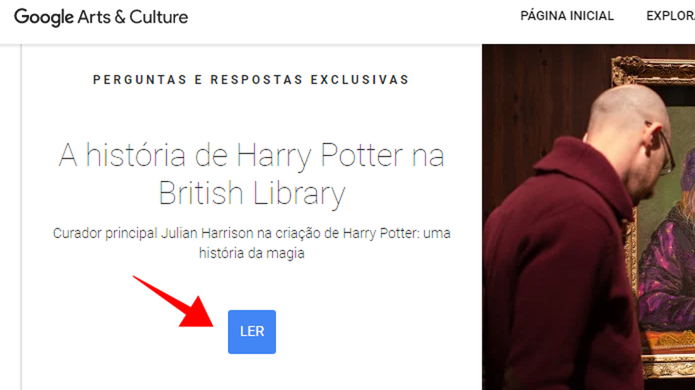 Como Usar Google Arts Culture Para Explorar O Mundo De Harry Potter E Books E Cultura Techtudo