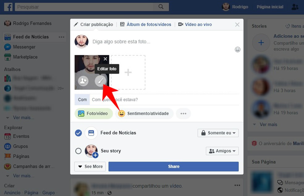 Facebook Tem Legenda De Fotos Para Deficientes Visuais Veja Como Usar Redes Sociais Techtudo