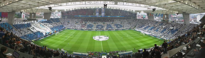 Mosaico Porto Bayern (Foto: Reprodução / Twitter)