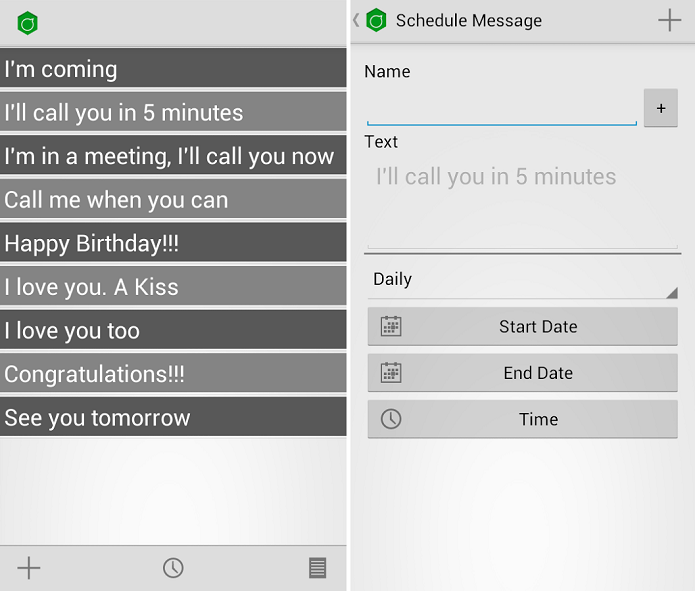 Schedule Whatsapp ? um app que envia mensagens programadas no WhatsApp (Foto: Divulga??o)