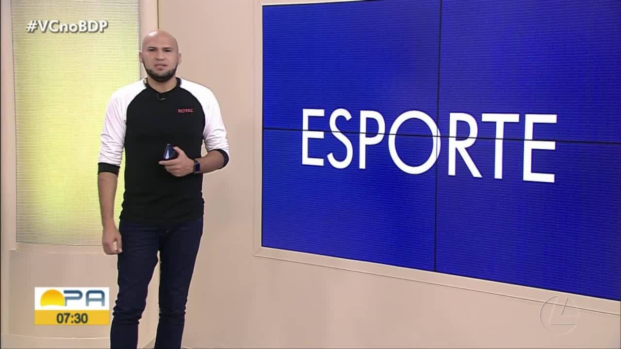 Gustavo Pêna comenta os destaques do esporte paraense nesta segunda-feira (1º)