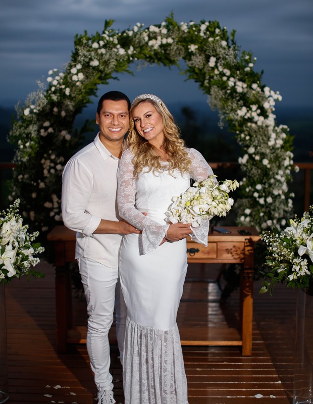 Casamento de Andressa Urach e Thiago Lopes (Foto: Bruno Dias)