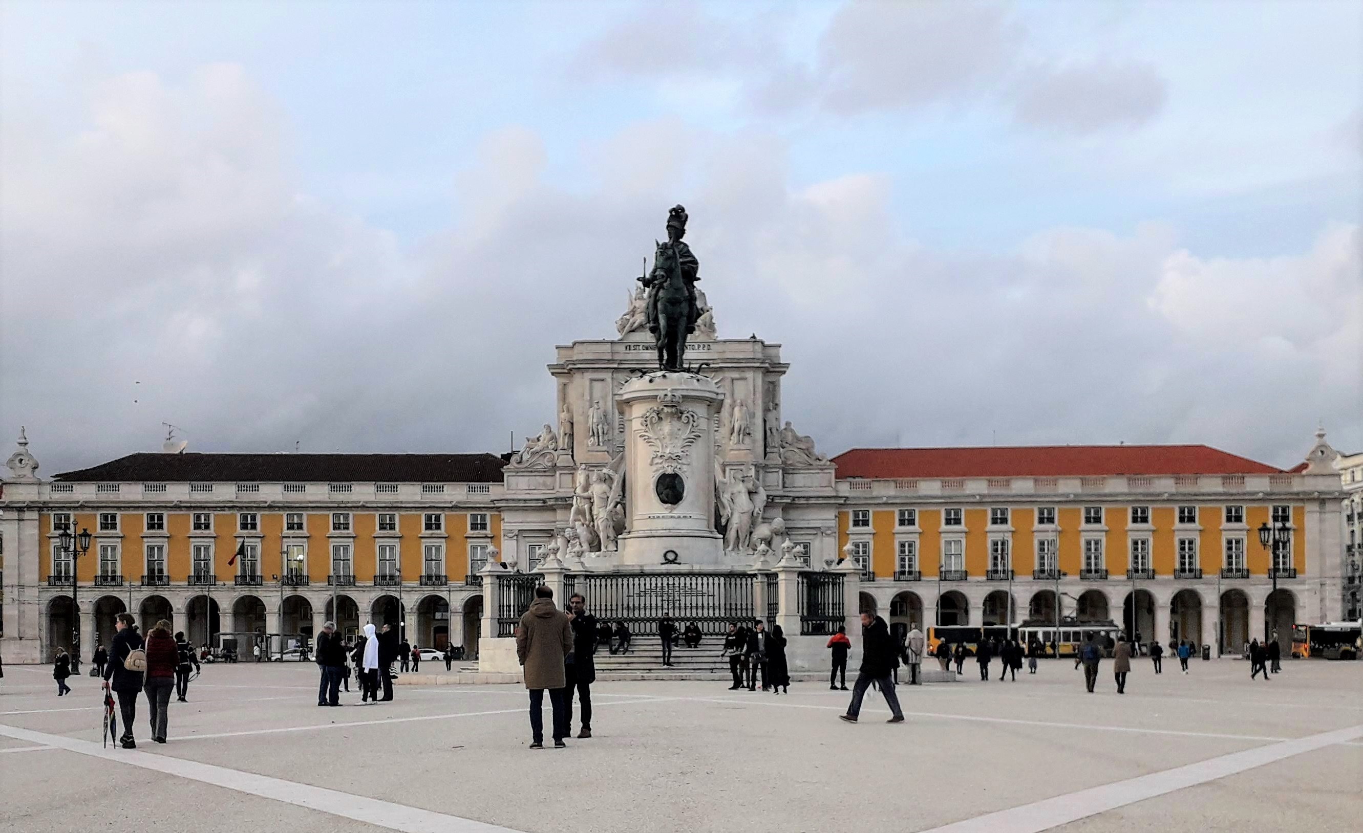 Praça do Comércio, em Lisboa