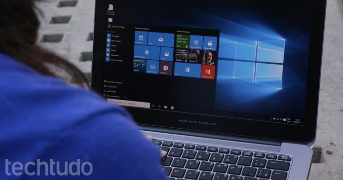 O Windows 10 Home oferece as principais funções do sistema (Foto: Luana Marfim/TechTudo)