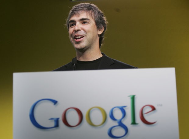 Larry Page tem 39 anos e fundou o Google em 1998 com Sergey Brin (Foto: Paul Sakuma/AP)