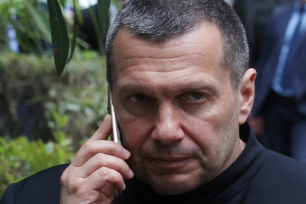 O jornalista russo Vladimir Solovyov (Foto: Getty Images)