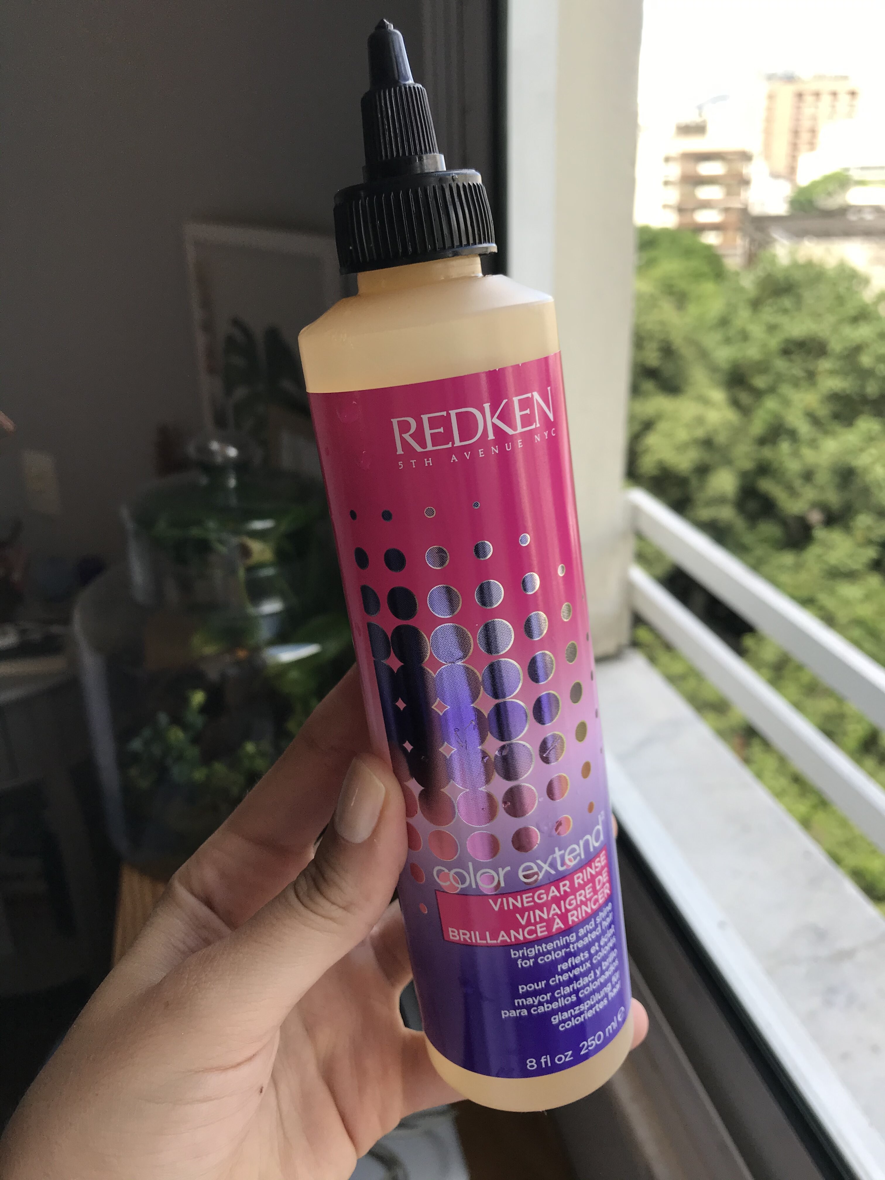 Vinegar Rinse Color Extend, Redken (Foto: Acervo pessoal)