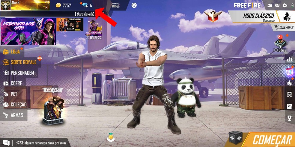 Como colocar gift card no Free Fire | Battle Royale | TechTudo