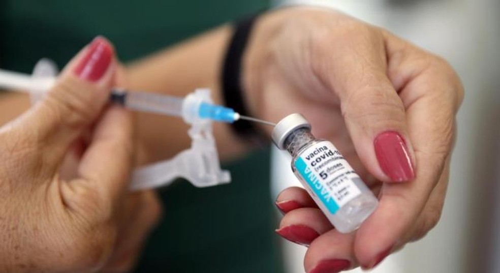 Vacina contra a Covid-19 — Foto: Rodrigo Clemente/PBH
