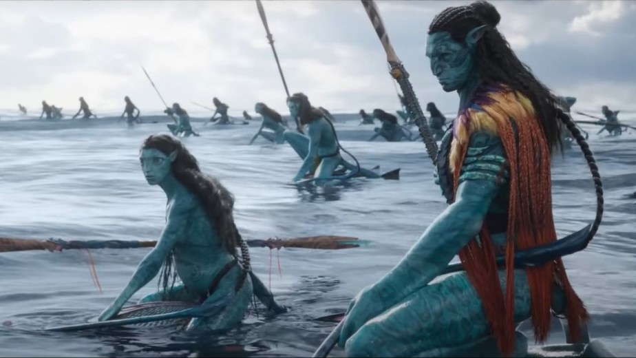 Cena de Avatar: O Caminho da Água