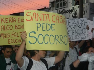 Protesto Cruzeiro - 2 (Foto: Alan Torquato/Arquivo Pessoal)