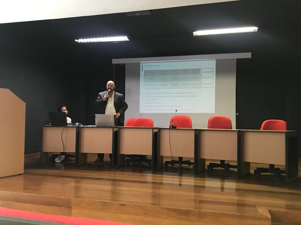 Eduardo de Britto, coordenador administrativo do Censo em Minas Gerais — Foto: Odilon Amaral/TV Globo