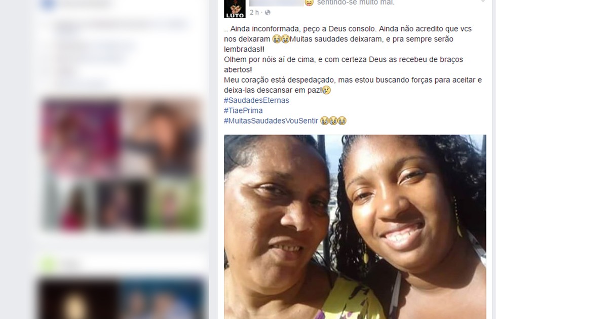 G1 - Morre Mulher Baleada Junto Com A Mãe Em Comunidade Do Rio ...