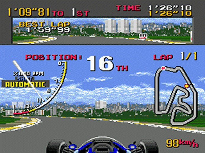 Ayrton Senna Super Monaco GP 2 (Foto: Reprodução/Old Games FTW)
