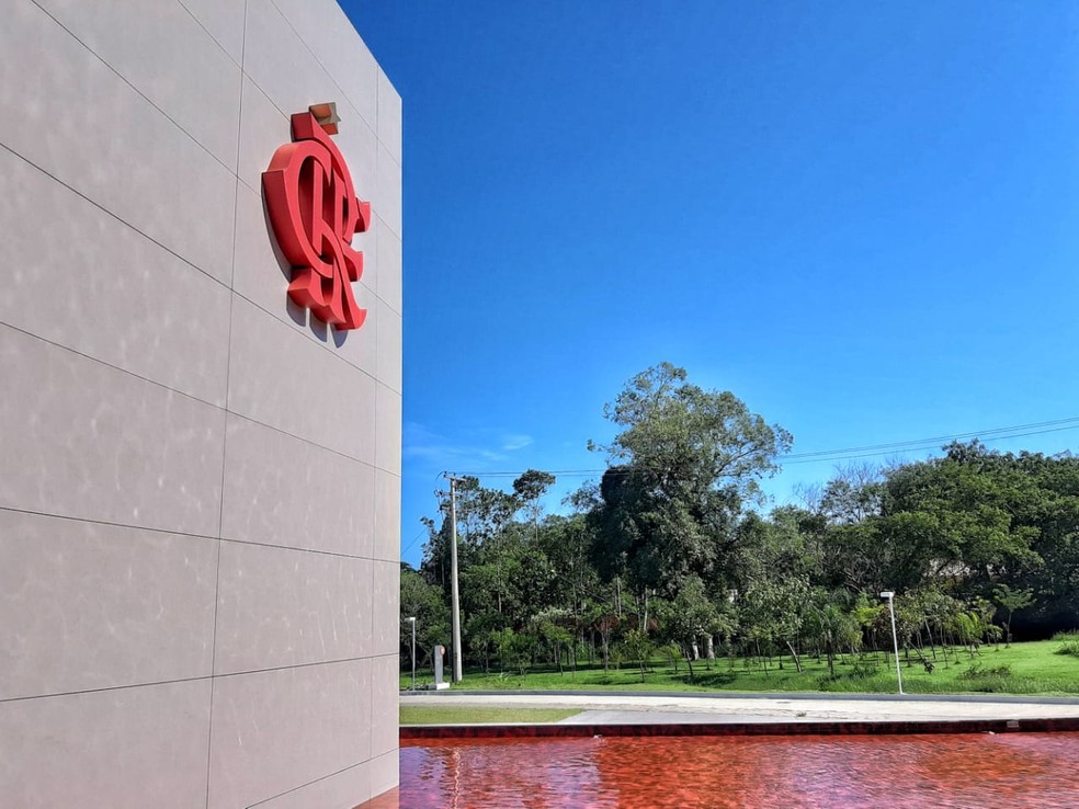 Ninho do Urubu, centro de treinamento do Flamengo — Foto: Felipe Schmidt / GloboEsporte.com