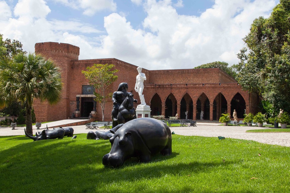 Instituto Ricardo Brennand fica no bairro da Várzea, na Zona Oeste do Recife — Foto: Paloma Amorim/Divulgação