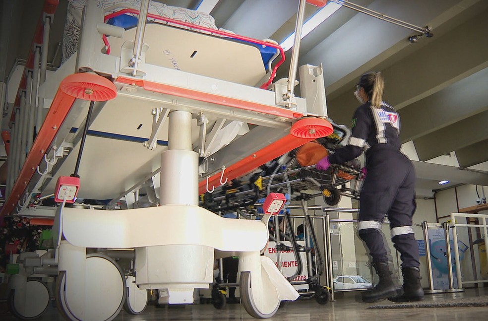 Atendimento em hospital no DF em imagem de arquivo — Foto: TV Globo / Reprodução