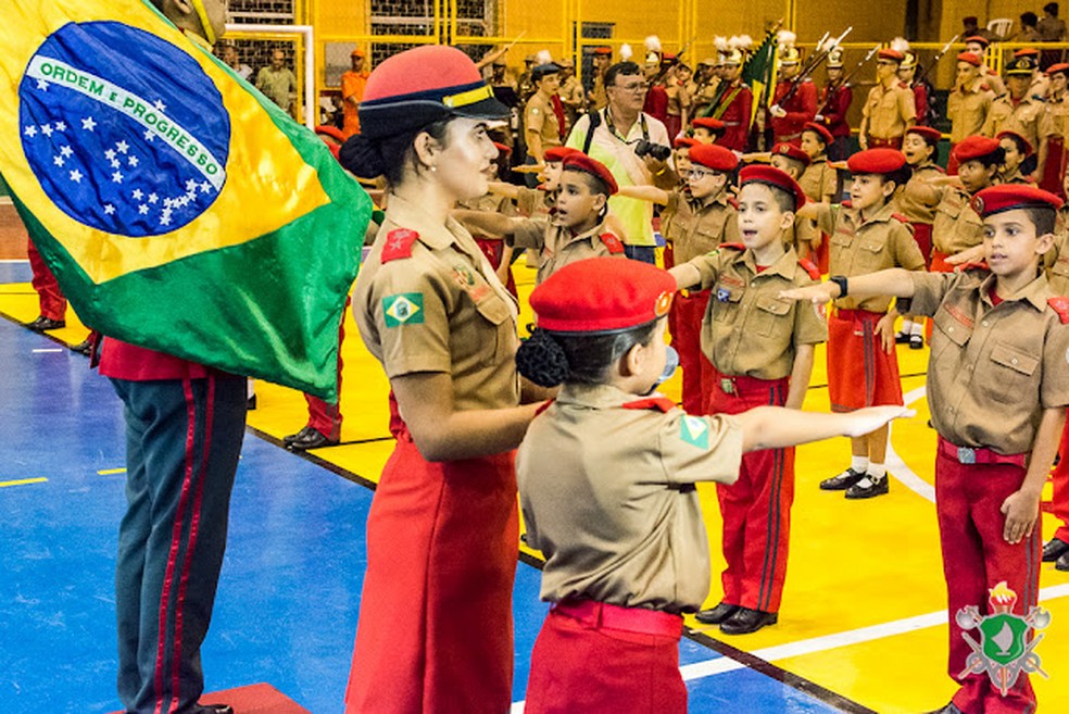 Colégio Militar do Corpo de Bombeiros abre processo seletivo para 2022. — Foto: Divulgação/CBMCB