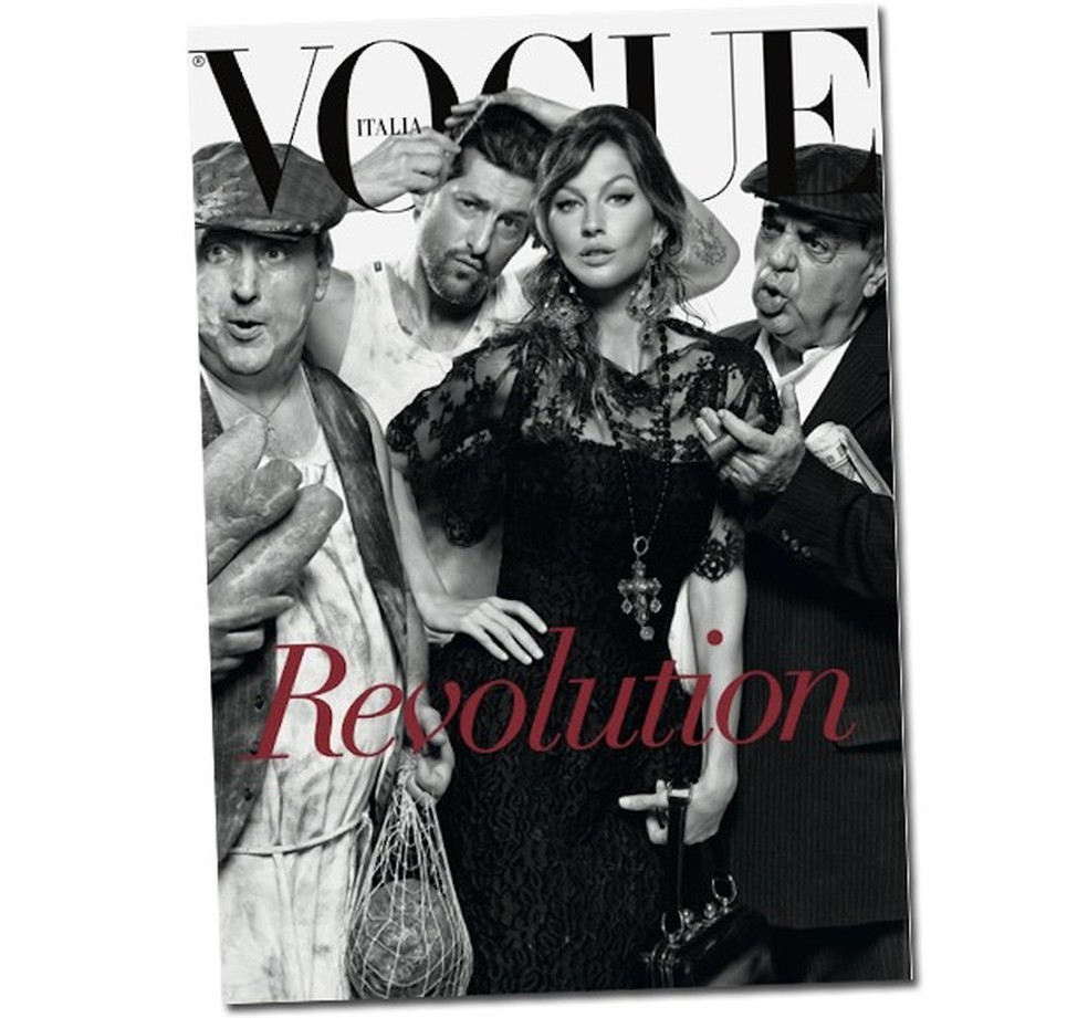 女性情報誌 Vogue Italia Magazine June 2013 Em edição especial, Gisele Bündchen segue como cover girl da Vogue