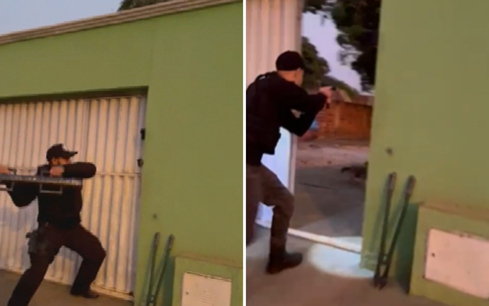 Grupo é preso suspeito de matar jovem por causa de dívida de R$ 1 mil em Goiás — Foto: Montagem/g1 Divulgação/TV Anhanguera