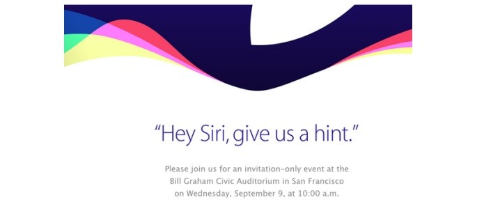 Convite do evento enviado à imprensa pela Apple (Foto: Reprodução/9to5Mac)